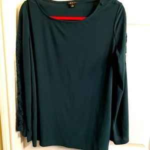 IMAN Blouse with lace sleeves